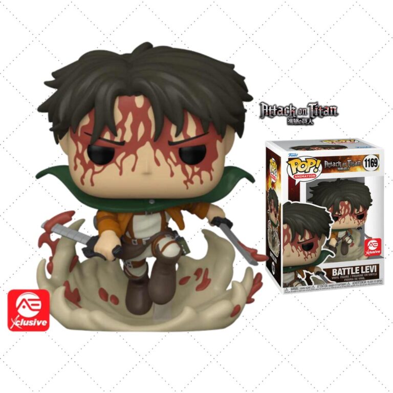 |Próximamente| Funko Pop Exclusivo Attack On Titan – Battle Levi 1169