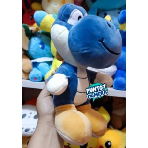 Peluche Mario Bross: Yoshi 25cm (azul)