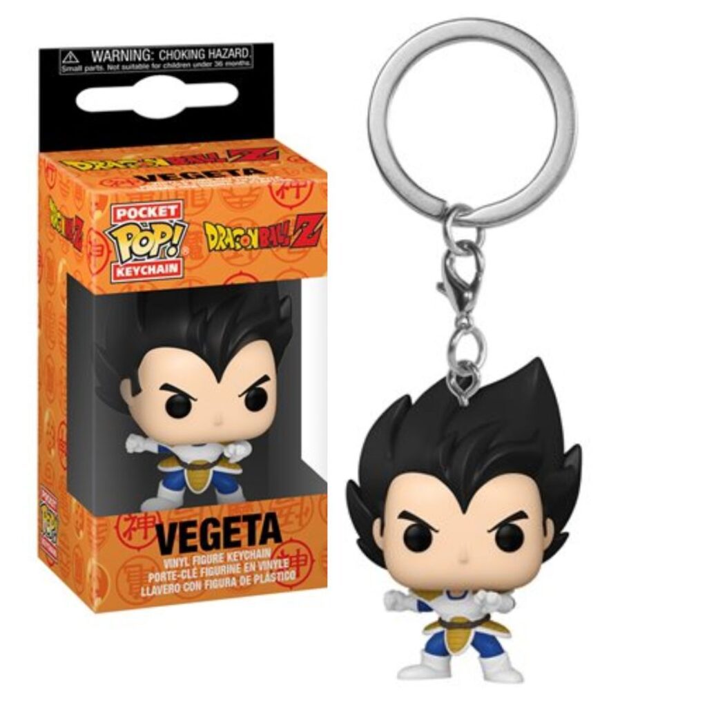 Funko Pocket Pop! Key Chain: Dragon Ball Z - Vegeta - Punto Y Compra